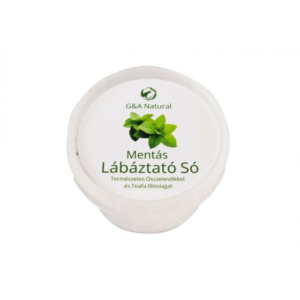 G&A natural products mentás lábáztató só teafa illóolajjal 130 g