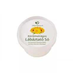 G&A natural products körömvirágos lábáztató só édesnarancs illóolajjal 140 g - 