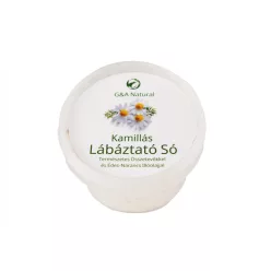 G&A natural products kamillás lábáztató só édesnarancs illóolajjal 120 g - 