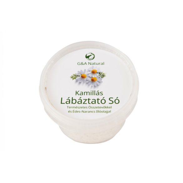 G&A natural products kamillás lábáztató só édesnarancs illóolajjal 120 g