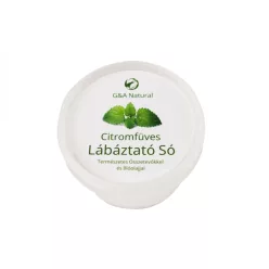 G&A natural products lábáztató só citromfüves illóolajjal 125 g - 