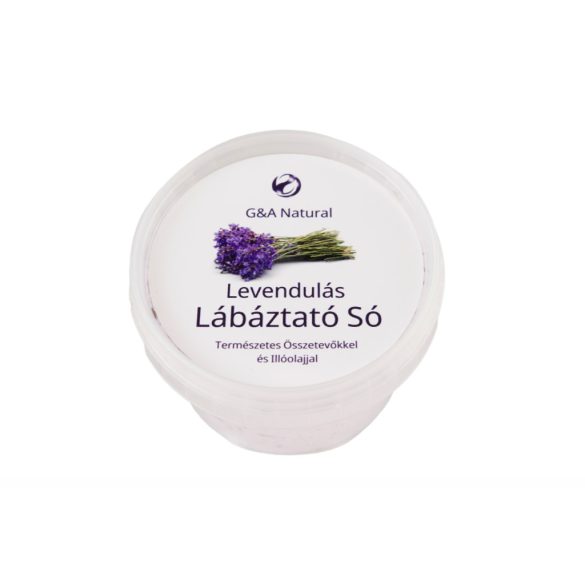 G&A natural products lábáztató só levendulás illóolajjal 130 g