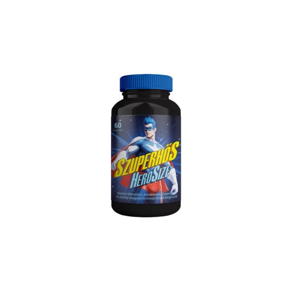 Szuperhős Hero Size - étrend-kiegészítő kapszula (60db)