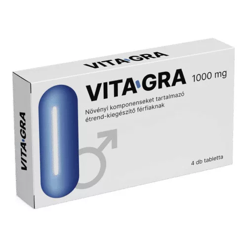 Vitagra - étrend-kiegészítő kapszula férfiaknak (4db)