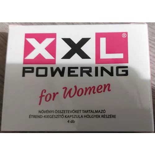 XXL Powering for Women - erős étrend-kiegészítő nőknek (4db) - Bio és natúr intim termékek