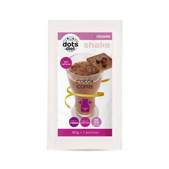 Dotsdiet shake por kakaós kávés ízű 30 g