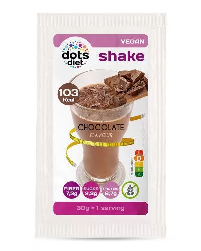 Dotsdiet shake por csokoládé ízű 30 g - Bio és natúr élelmiszerek