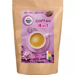 DOTSDIET KÁVÉ KOLLAGÉNES 150G - Bio és natúr élelmiszerek