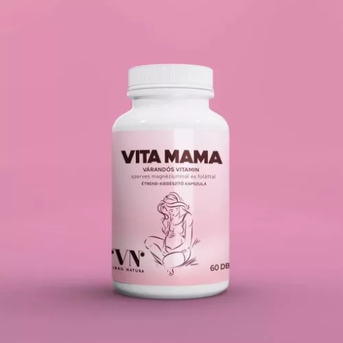 VN VITA MAMA - várandós vitamin 60db kap szula szerves magnéziummal és foláttal - 