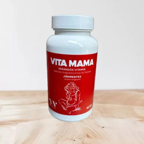 VN Jódmentes VITA MAMA - 60db kapszula szerves magnéziummal és foláttal - 