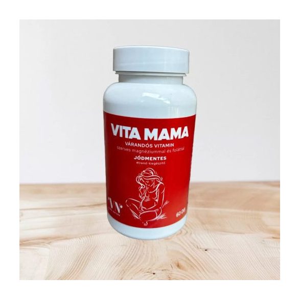 VN Jódmentes VITA MAMA - 60db kapszula szerves magnéziummal és foláttal