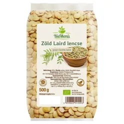 BioMenü BIO ZÖLD LAIRD LENCSE 500 g - Bio és natúr élelmiszerek