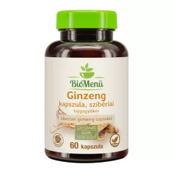 BioMenü bio ginzeng szibériai kapszula 60 db - 