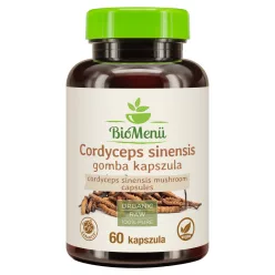 BioMenü bio cordyceps sinensis gomba kapszula 60 db - 