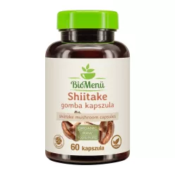 BioMenü bio shiitake gomba kapszula 60 db - 