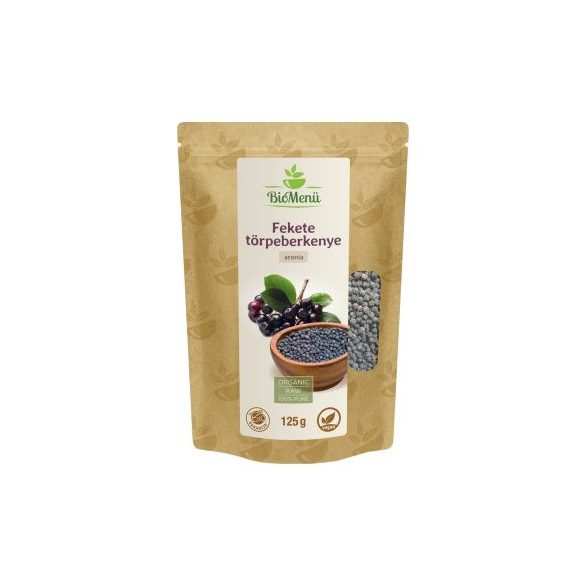 BioMenü BIO Fekete TÖRPEBERKENYE 125 g