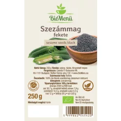 BioMenü BIO SZEZÁMMAG fekete 250 g - 
