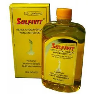 SULFIVIT KÉNES GYÓGYFÜRDŐ KONCENTRÁTUM 500 ml - Bio és natúr kozmetikumok