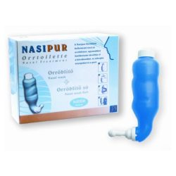 Nasipur orröblítő készülék+orröblítő só 30 db