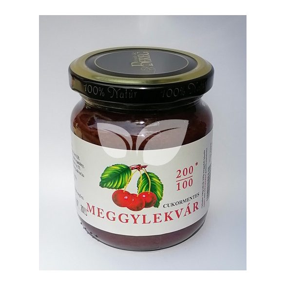 Eredeti szatmári cukormentes meggylekvár 240 g