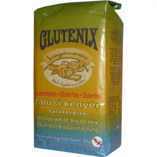 Glutenix gluténmentes falusi kenyér sütőkeverék 500 g - Bio és natúr élelmiszerek