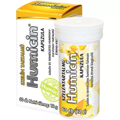 Humicin kapszula szelén tartalmú 60 db - Bio és natúr étrendkiegészítők