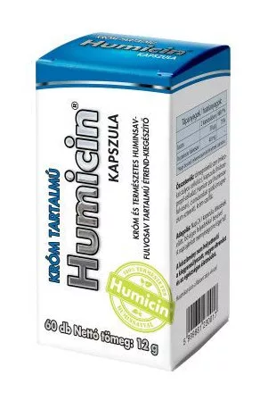 Humicin kapszula króm tartalmú 60 db - Bio és natúr étrendkiegészítők