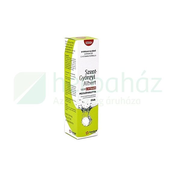 Szent-Györgyi Albert 1000Mg C-Vitamin Pezsgőtabletta Cukorral És Édesítőszerek 20Db