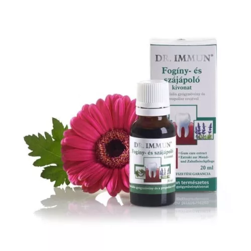 Dr.immun fogíny és szájápoló kivonat 20 ml - Bio és natúr kozmetikumok
