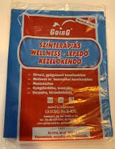 Going színterápiás wellness lepedő világos kék - Bio és natúr kozmetikumok