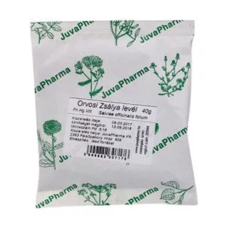 Juvapharma orvosi zsálya levél tea 40 g - Bio és natúr élelmiszerek