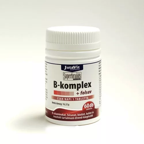 Jutavit b-komplex tabletta 60 db - Bio és natúr étrendkiegészítők