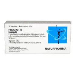 Naturpharma probiplus kapszula 10 db - Bio és natúr étrendkiegészítők