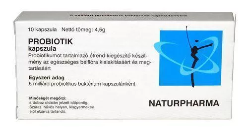 Naturpharma probiplus kapszula 10 db - Bio és natúr étrendkiegészítők