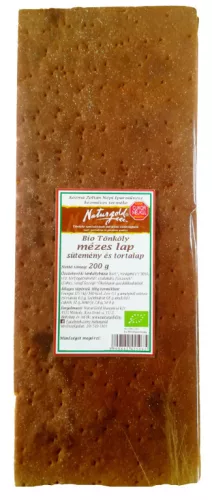 Naturgold bio tönköly mézes lap 200 g - Bio és natúr élelmiszerek