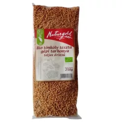 Naturgold bio tönköly tészta teljes őrlésű gépi tarhonya 250 g - Bio és natúr élelmiszerek