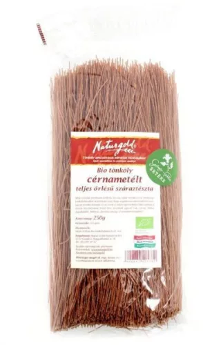 Naturgold bio tönköly cérnametélt teljes őrlésű 250 g - Bio és natúr élelmiszerek