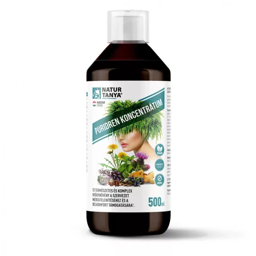 Naturtanya specchiasol puridren méregtelenítő kivonat 500 ml - Bio és natúr étrendkiegészítők