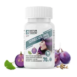 Natur Tanya® Szerves Szőlőmag és Ginkgo biloba. 95% OPC, 24% flavon glikozid és 6% terpén laktonra standardizált tabletta - Bio és natúr étrendkiegészítők