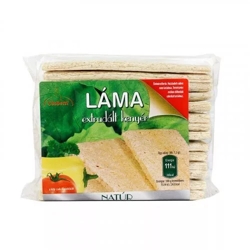 Láma extrudált kenyér natúr 100 g - Bio és natúr élelmiszerek