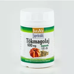 Jutavit tökmagolaj kapszula 600mg 100 db - Bio és natúr étrendkiegészítők