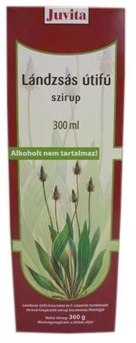 Jutavit lándzsás útifű szirup 250+50 ml 300 ml - Bio és natúr étrendkiegészítők