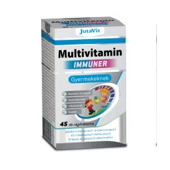 Jutavit multivitamin immunkomplex gyerekeknek  45 db - Bio és natúr étrendkiegészítők