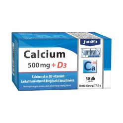 Jutavit calcium tabletta 500mg 50 db - Bio és natúr étrendkiegészítők