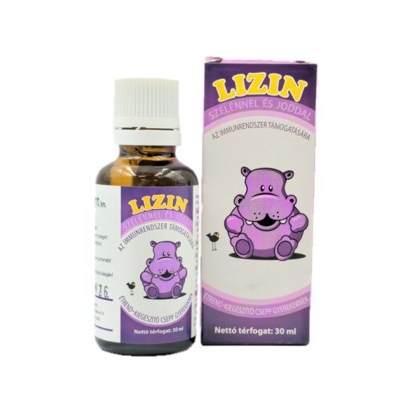 Dr. Aliment Lizin szelénnel és jóddal 30ml gyerekeknek