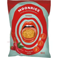 MOONRICE RIZSCHIPS PAPRIKÁS ÍZŰ 60 g - Bio és natúr élelmiszerek