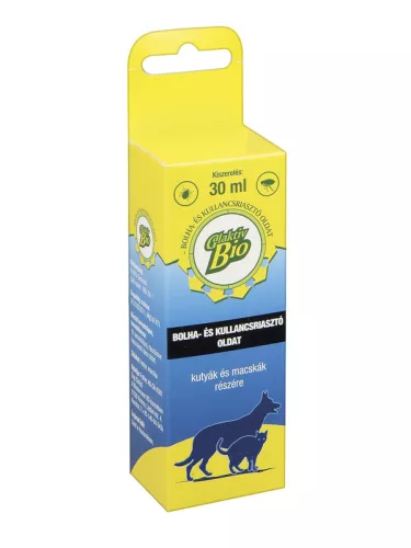 Galaktiv kullancs-és bolhastop oldat 30 ml - Bio és natúr kozmetikumok