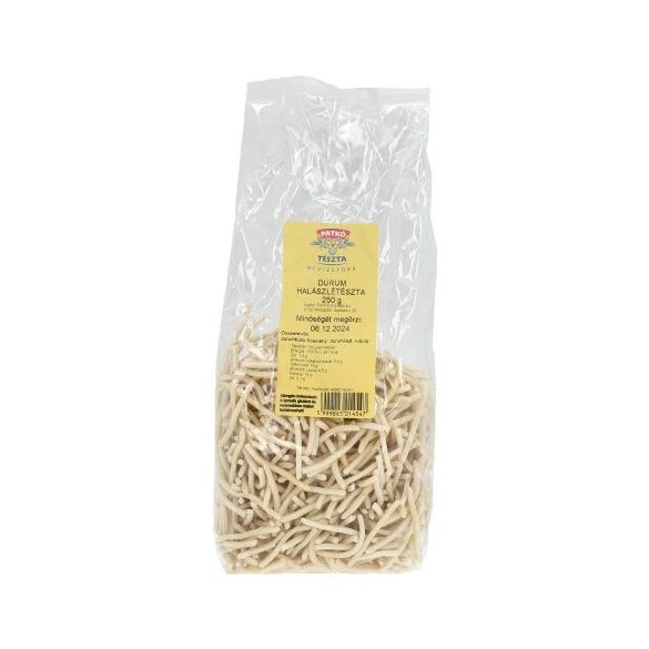 PATKÓ DURUM HALÁSZLÉ TÉSZTA 250 g
