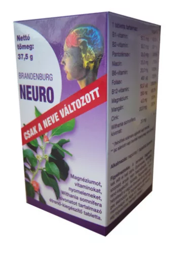 Brandenburg neuro tabletta 30 db - Bio és natúr étrendkiegészítők