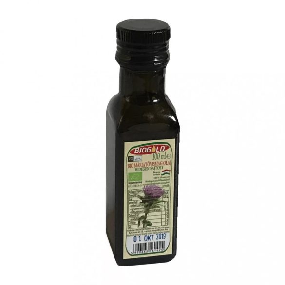Biogold bio máriatövismagolaj 100 ml